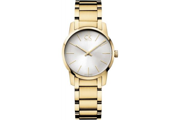Women's Calvin Klein CITY Gold K2G23546 Watch | Unavailable to order ...