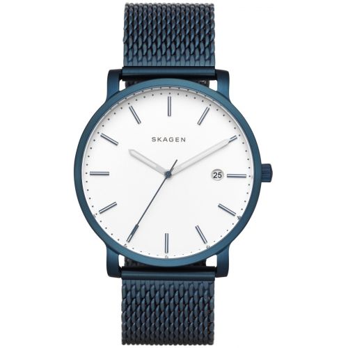 Skagen hot sale blue mesh