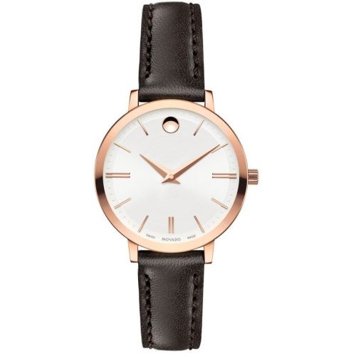 Rose gold 2024 movado watch women's