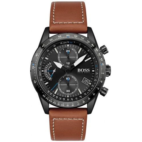 Mens Boss Pilot Edition Watch 1513851